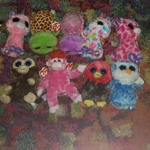 Beanie boo stuffed animals !